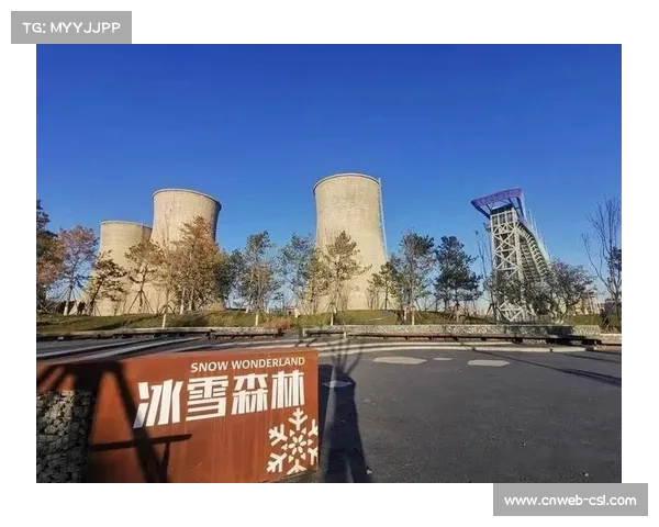 首钢园雪乐园打造针织树衣,融合冰雪与公共艺术